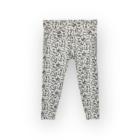 JGX Women's Multicolor Hi-Rise Compression Capri Pants w/ Pockets Plus Size 2XL - Picture 1 of 9
